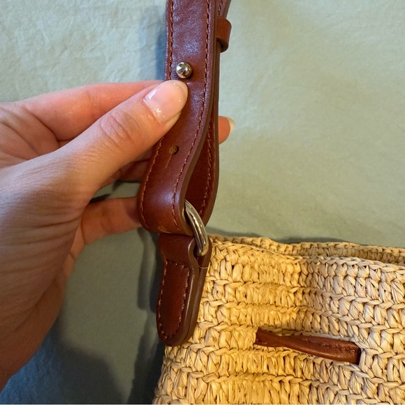 Sezane FARROW RAFFIA Bucket bag - Picture 7 of 8